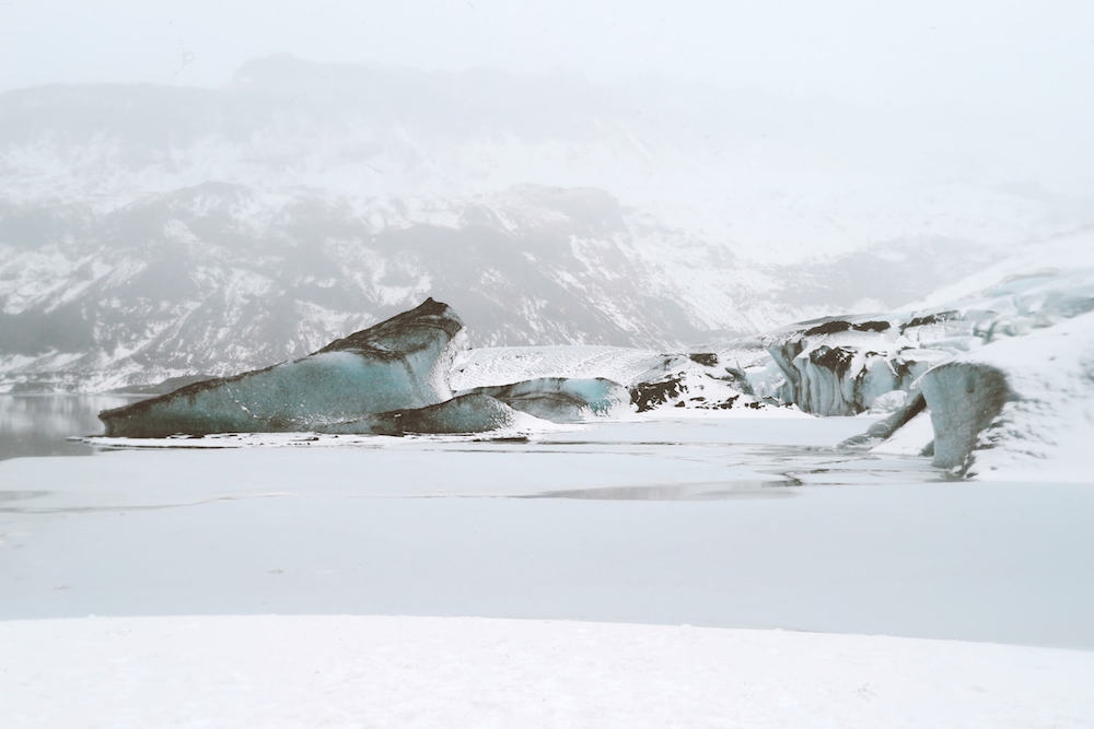 Jokulsarlon lake en Islande