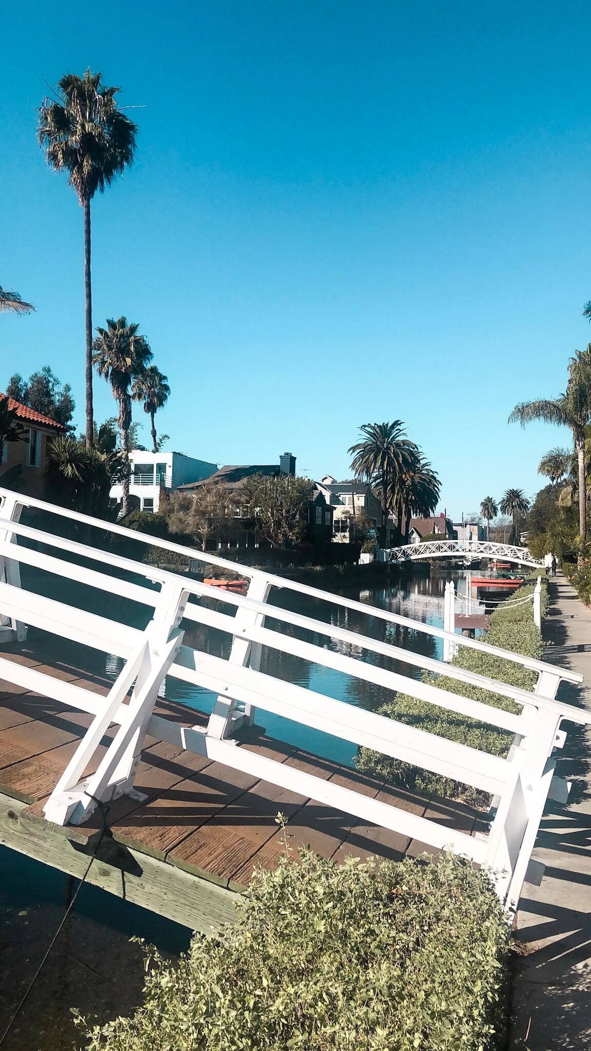 Canaux de Venice Beach à Los Angeles