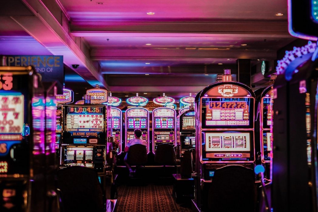 Machine à sous dans un casino de Las Vegas
