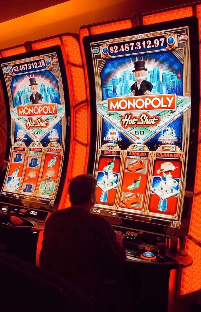 Machine à sous dans les casinos de Las Vegas