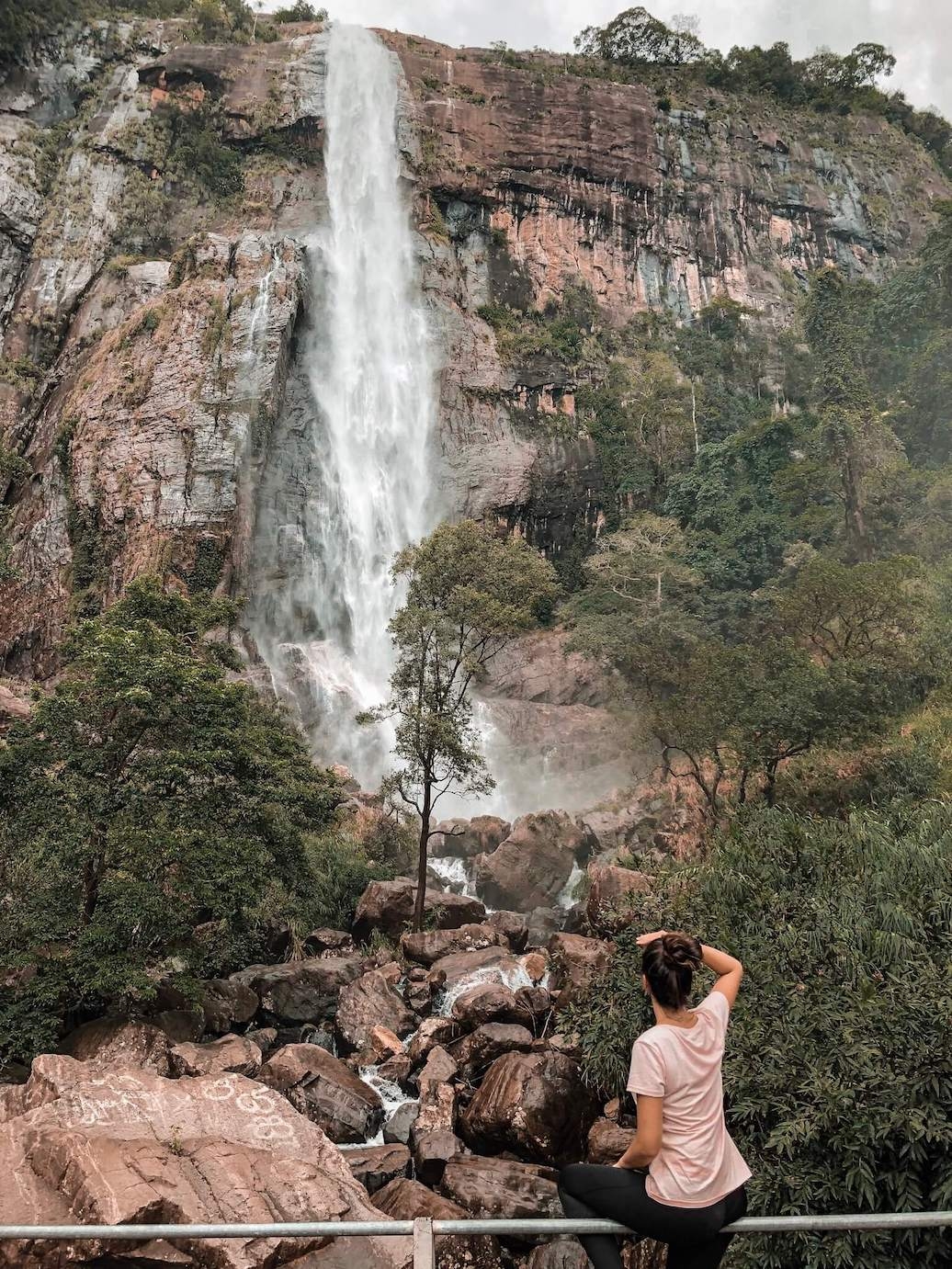 Diyaluma Falls au Sri Lanka