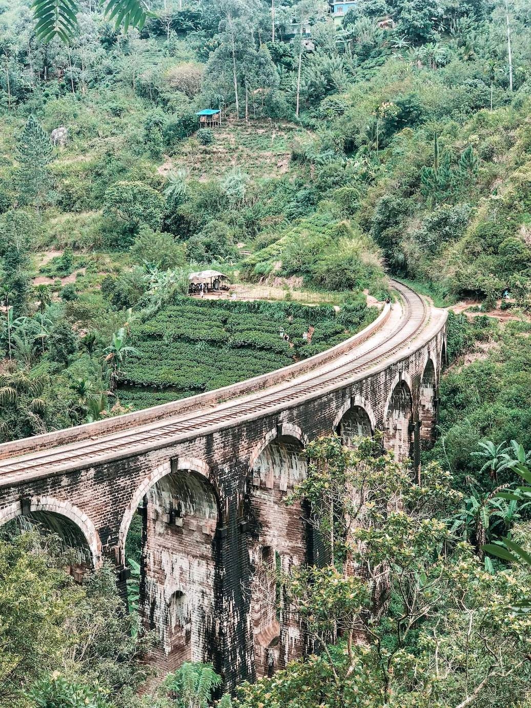 Nine Arch Bridge au Sri Lanka