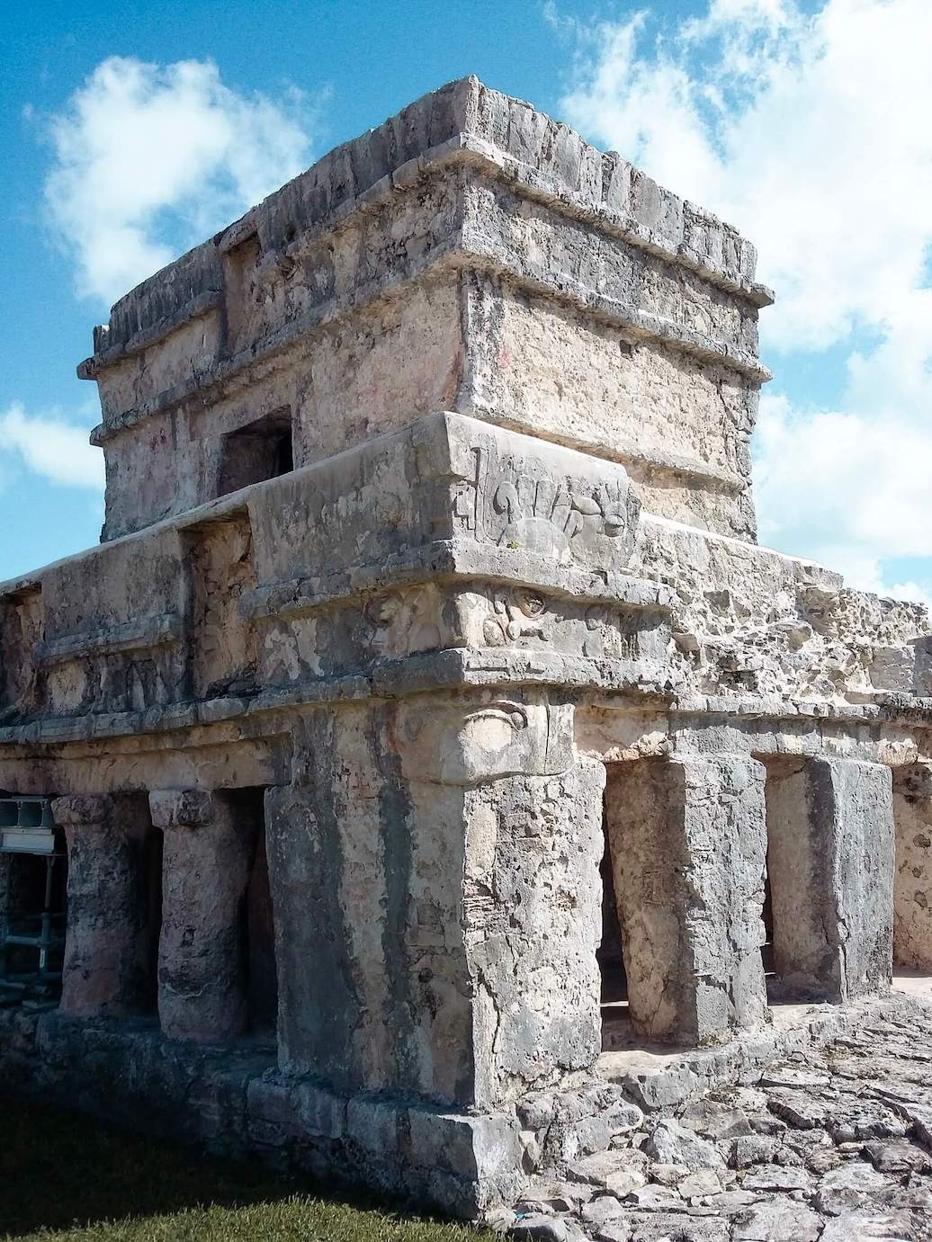 Ruines Maya à Tulum au Mexique