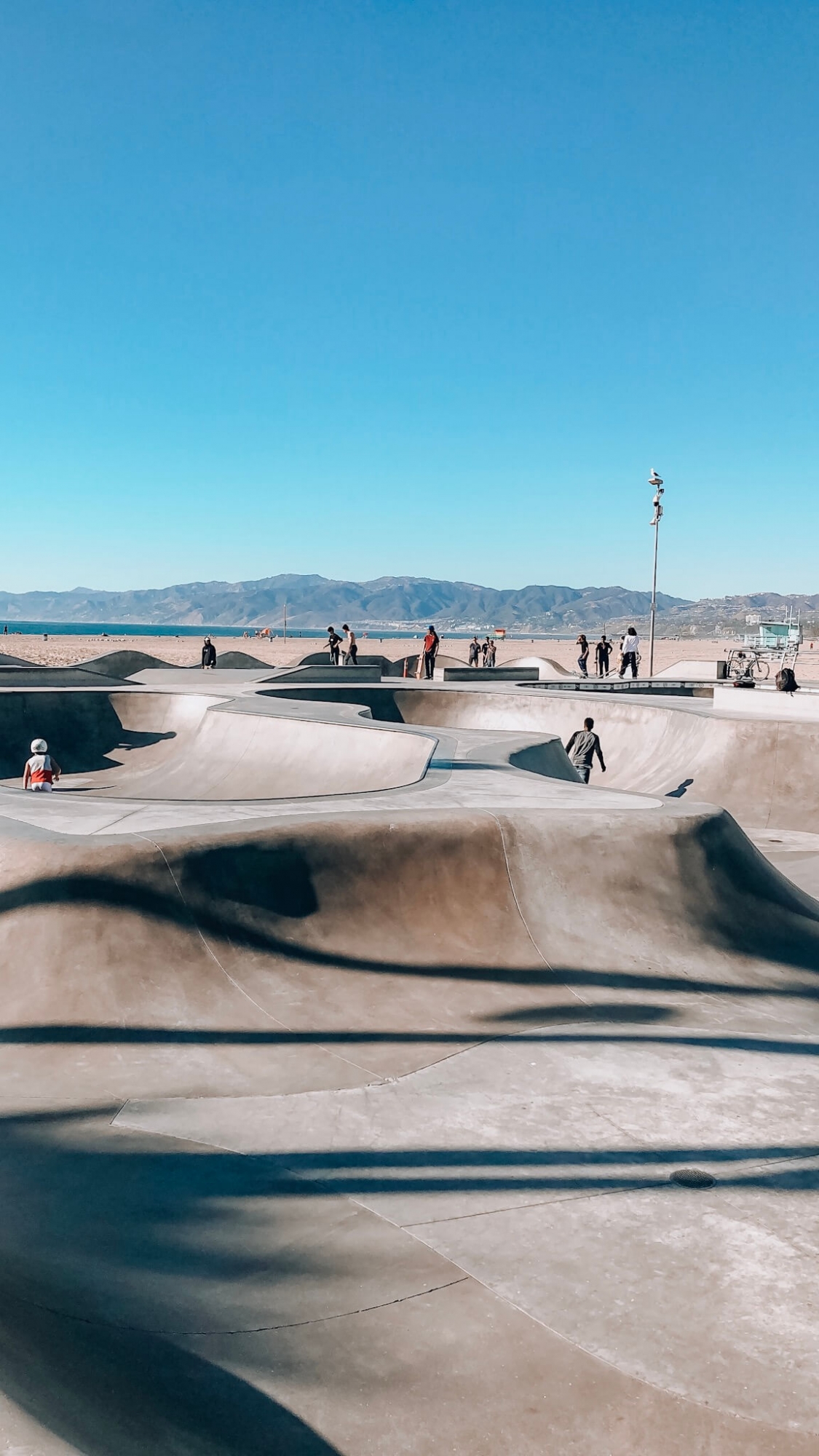 Skate Park de Venice Beach à Los Angeles