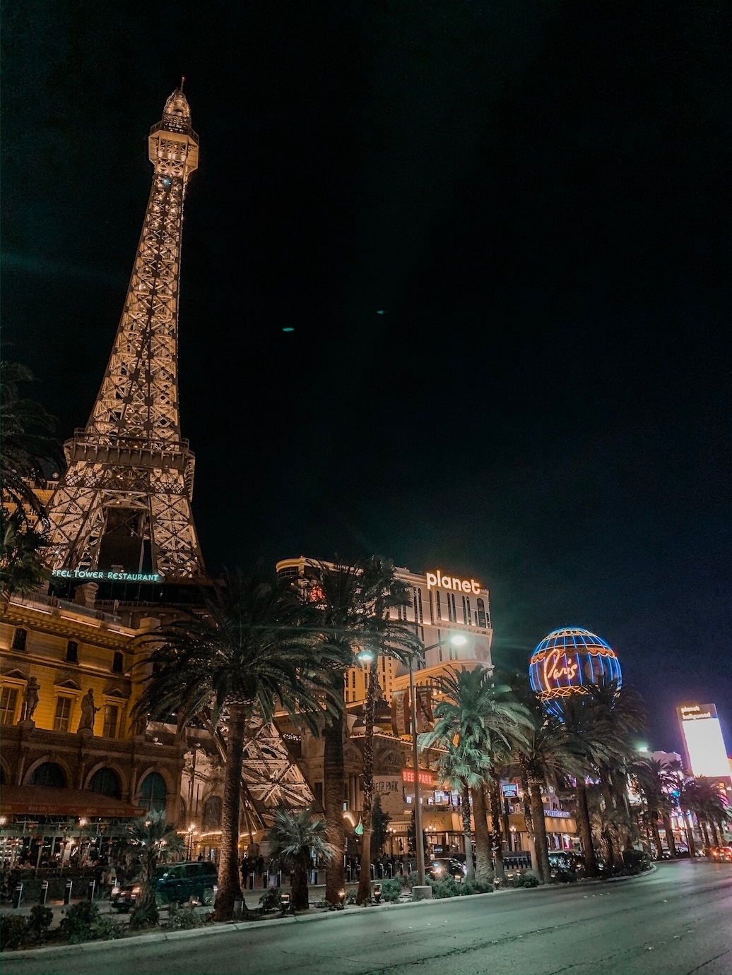 Le district Paris dans le Strip de Las Vegas