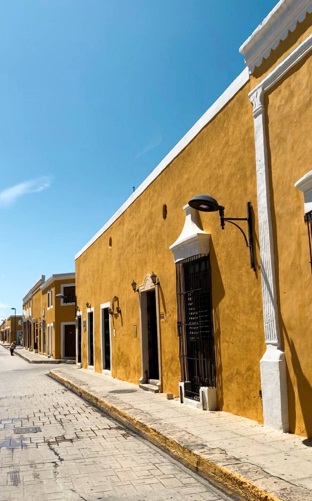 La ville jaune de Izamal dans le Yucatan au Mexique