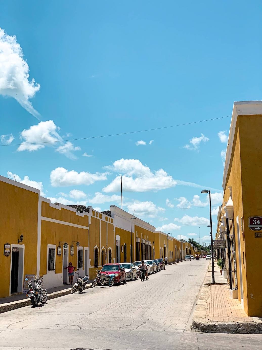 La ville jaune de Izamal dans le Yucatan au Mexique